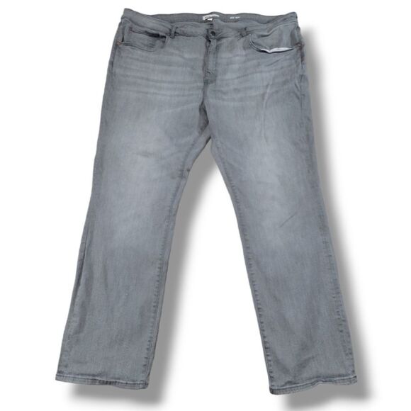 Warp + Weft RKV Reyk Javik Athletic Jeans Size 48 X33 Straight Leg Jeans Stretch - Picture 1 of 6